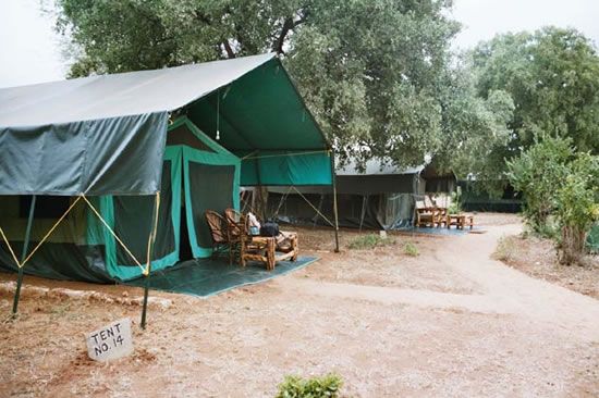 Camping sites and Lodges in Tsavo East National Park 2022
